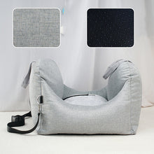 Load image into Gallery viewer, Abnehmbares und waschbares Bett für Haustiere Hunde im Auto und unterwegs
